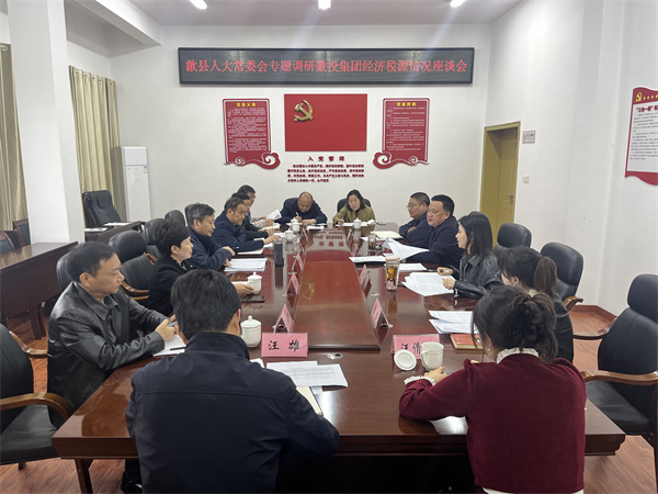 4月7日，县人大常委会主任梅代军带队专题调研乐动网页版登录入口-乐动（中国）集团经济税源情况，集团洪董、叶总、方总参加调研座谈。.jpg